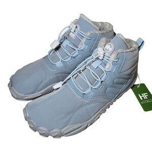 Hike Footwear Caspar Pro Barefoot Winter Shoes Blue EU 38 Non-Slip/ Fleece NWT